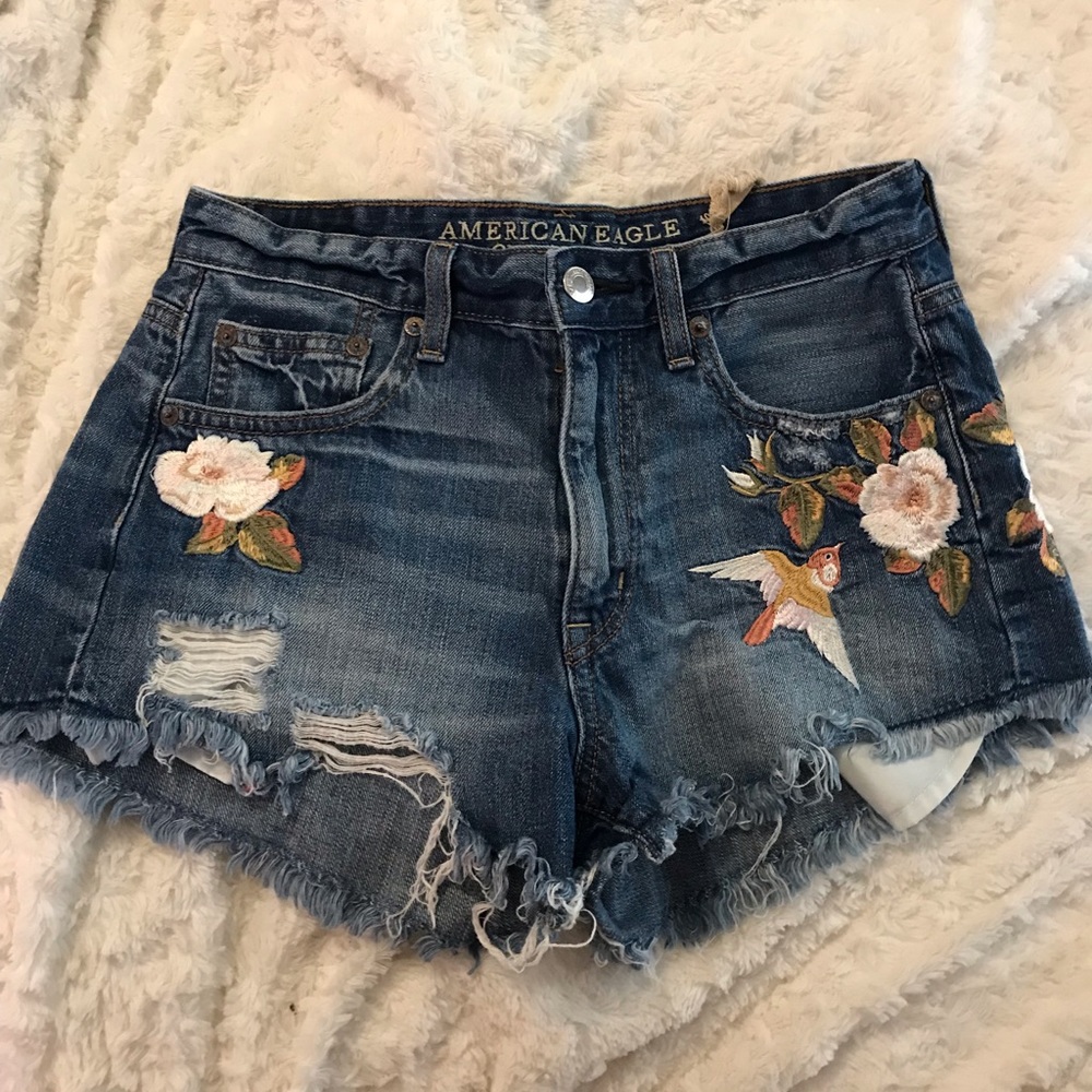 American eagle vintage high- rise